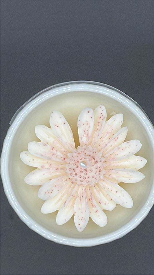 Bougie Lotus blanc et Coton