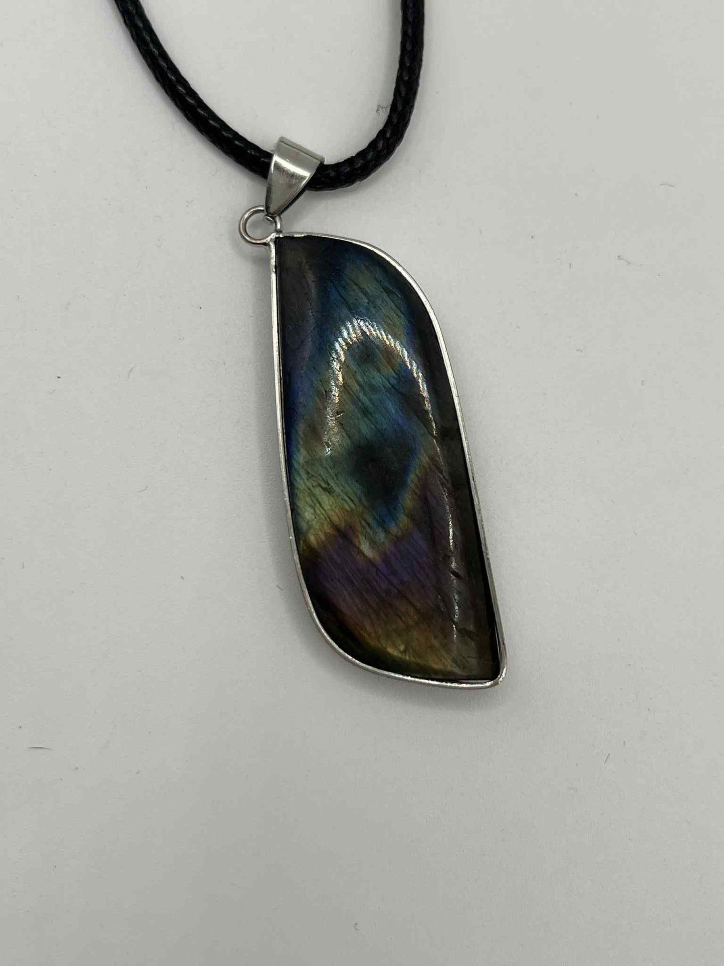 Collier Labradorite Forme Libre 5cm