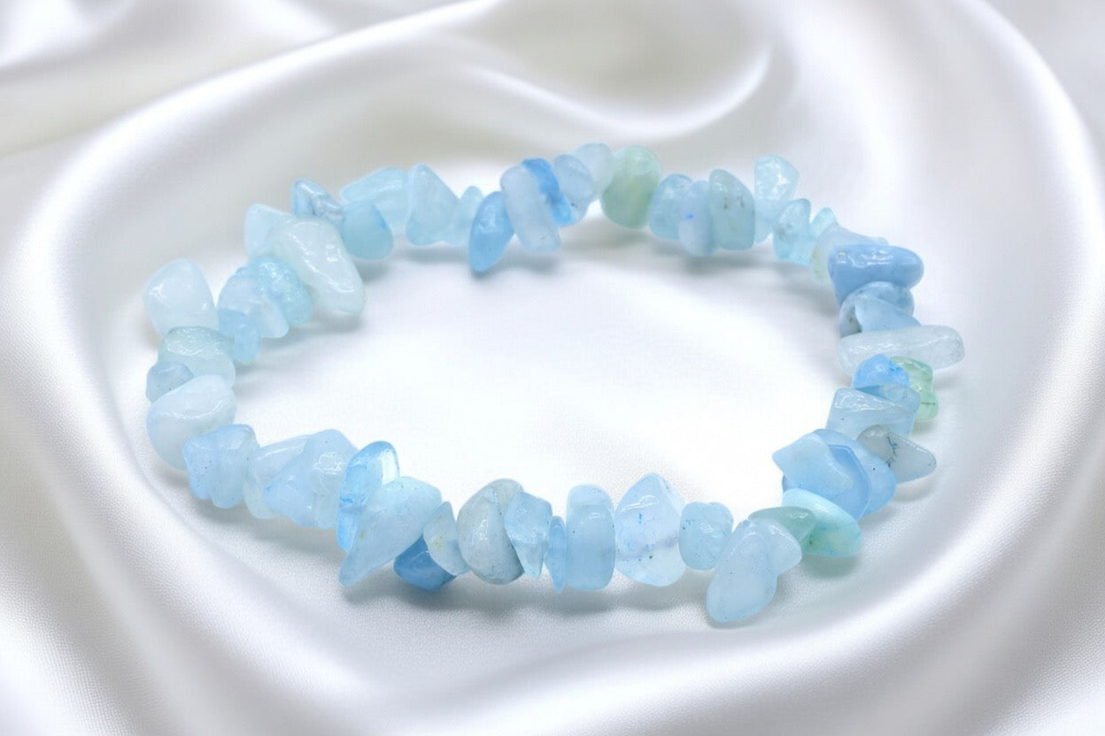 Bracelet Baroque Aigue Marine