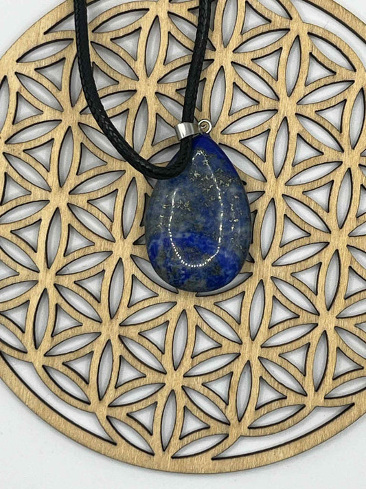 Collier Larme Lapis Lazuli 3cm