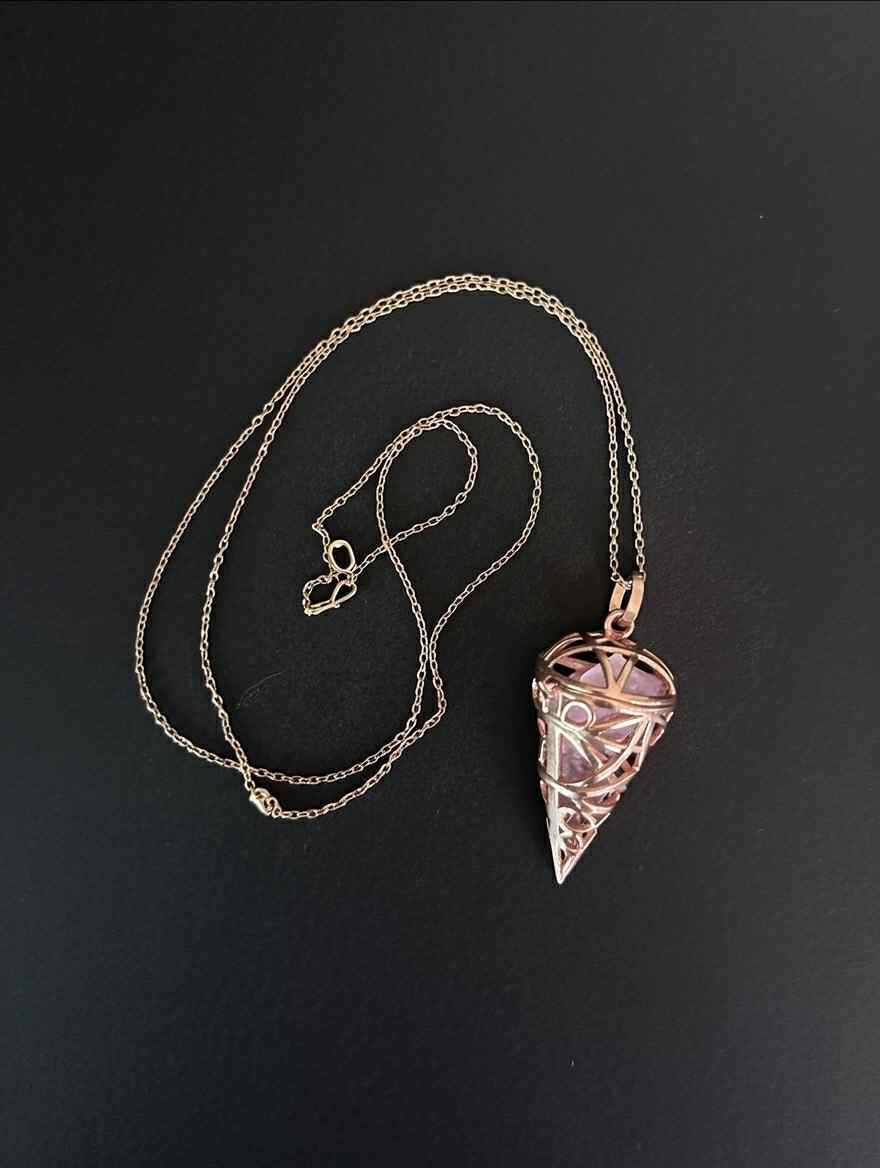 Pendule Quartz rose