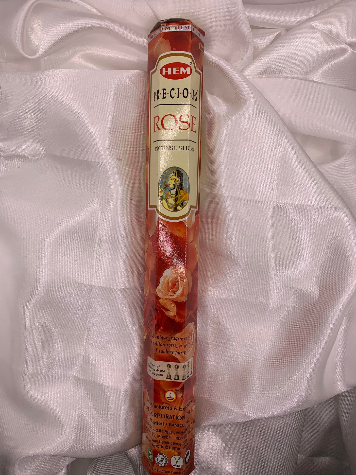 Encens HEM Precious rose