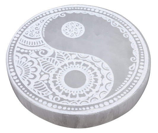 Plaque Sélénite Feng Shui 10cm