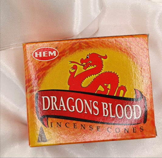 Encens HEM dragon blood en cône