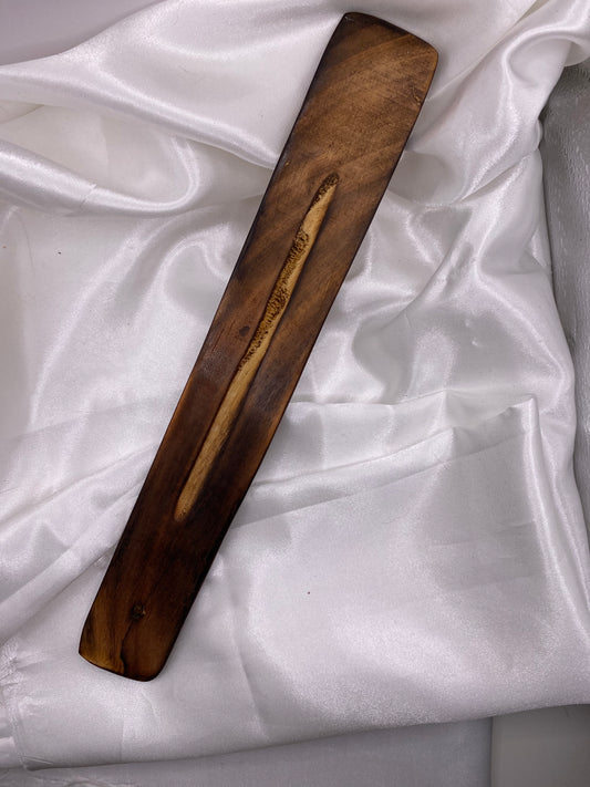 Porte encens en bois simple