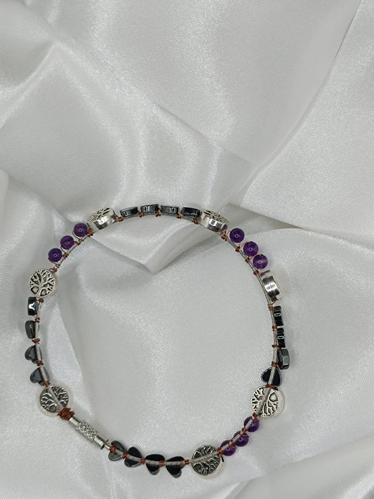 Amethyste - Hematite