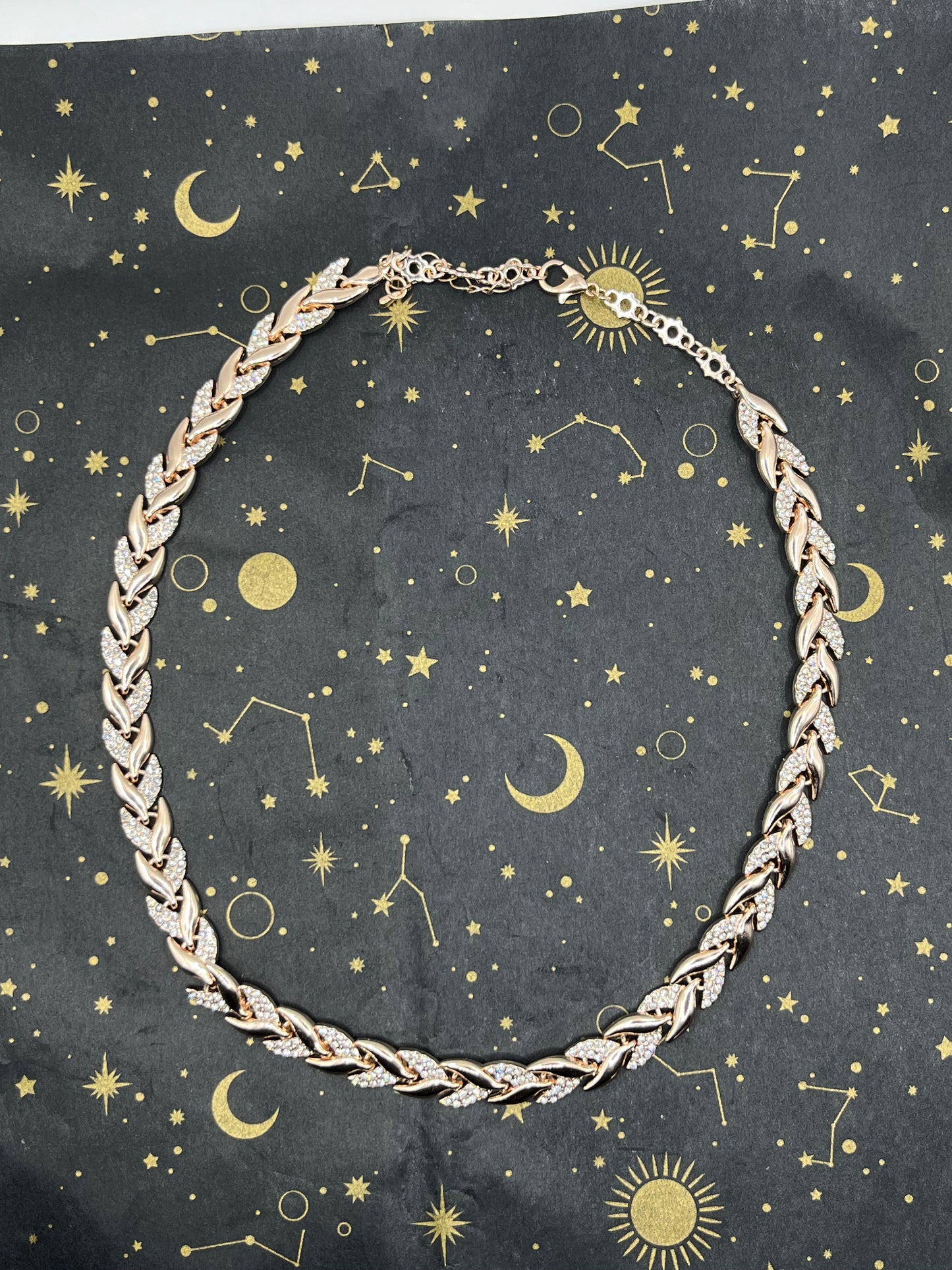 Collier rose gold