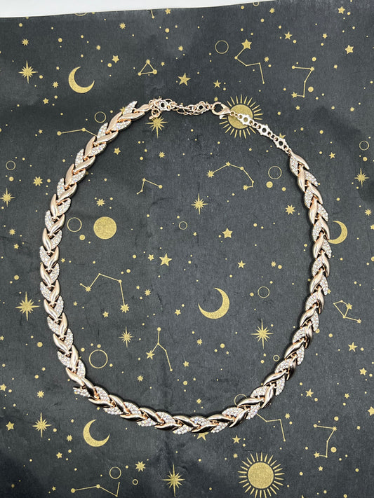 Collier rose gold