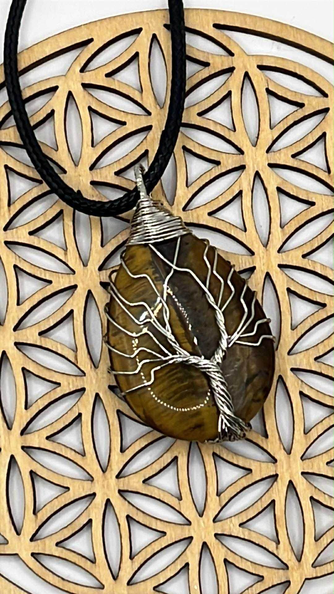 Arbre de Vie - Oeil de Tigre 4cm