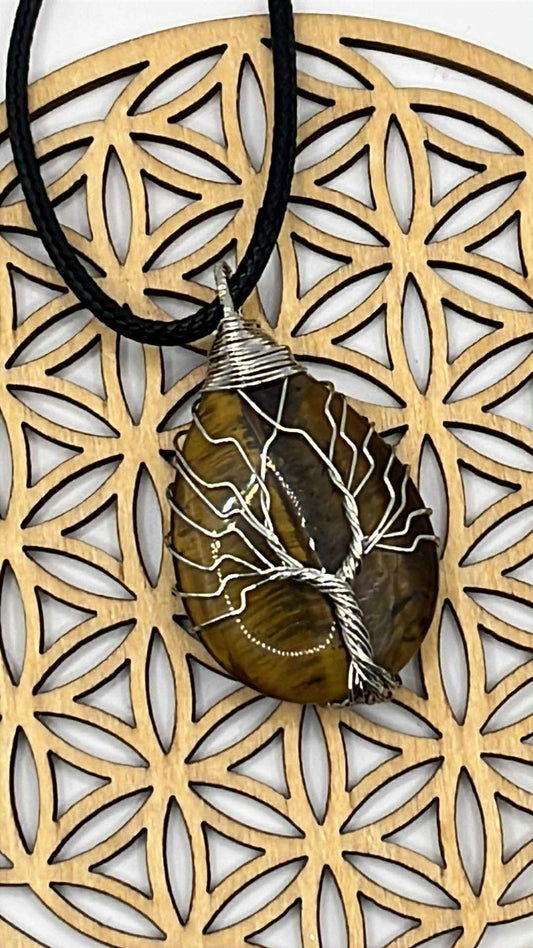 Arbre de Vie - Oeil de Tigre 4cm
