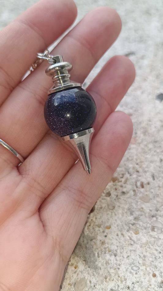Pendule blue goldstone