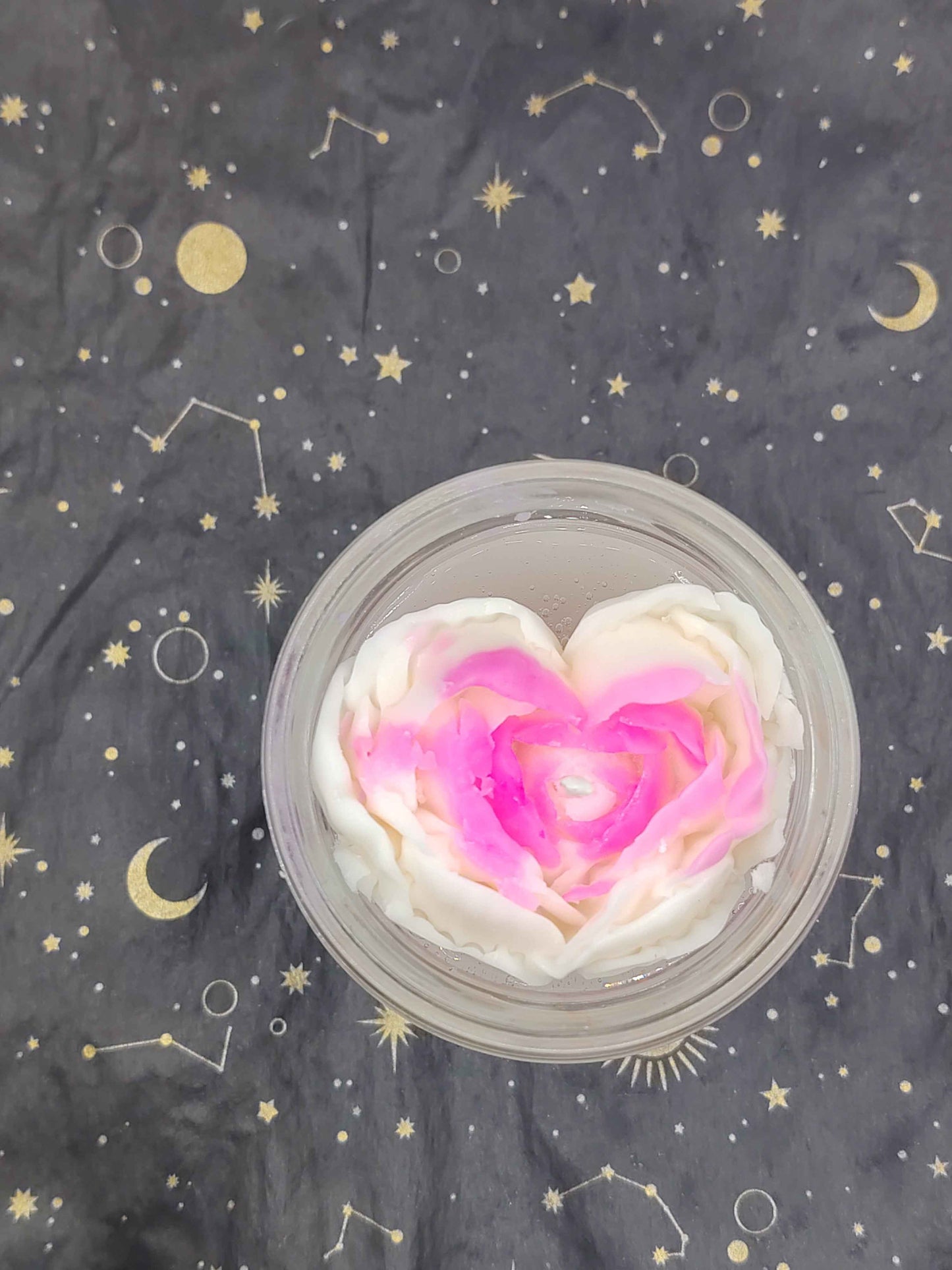 Bougie fleur de coton
