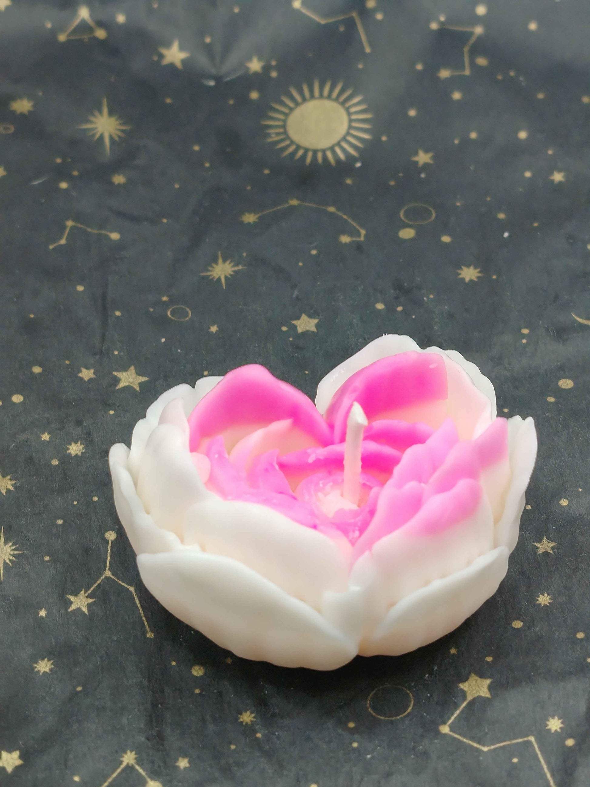 Bougie fleur de coton